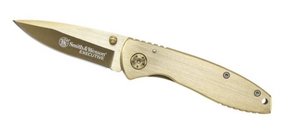 Smith & Wesson Executive Gold Knife