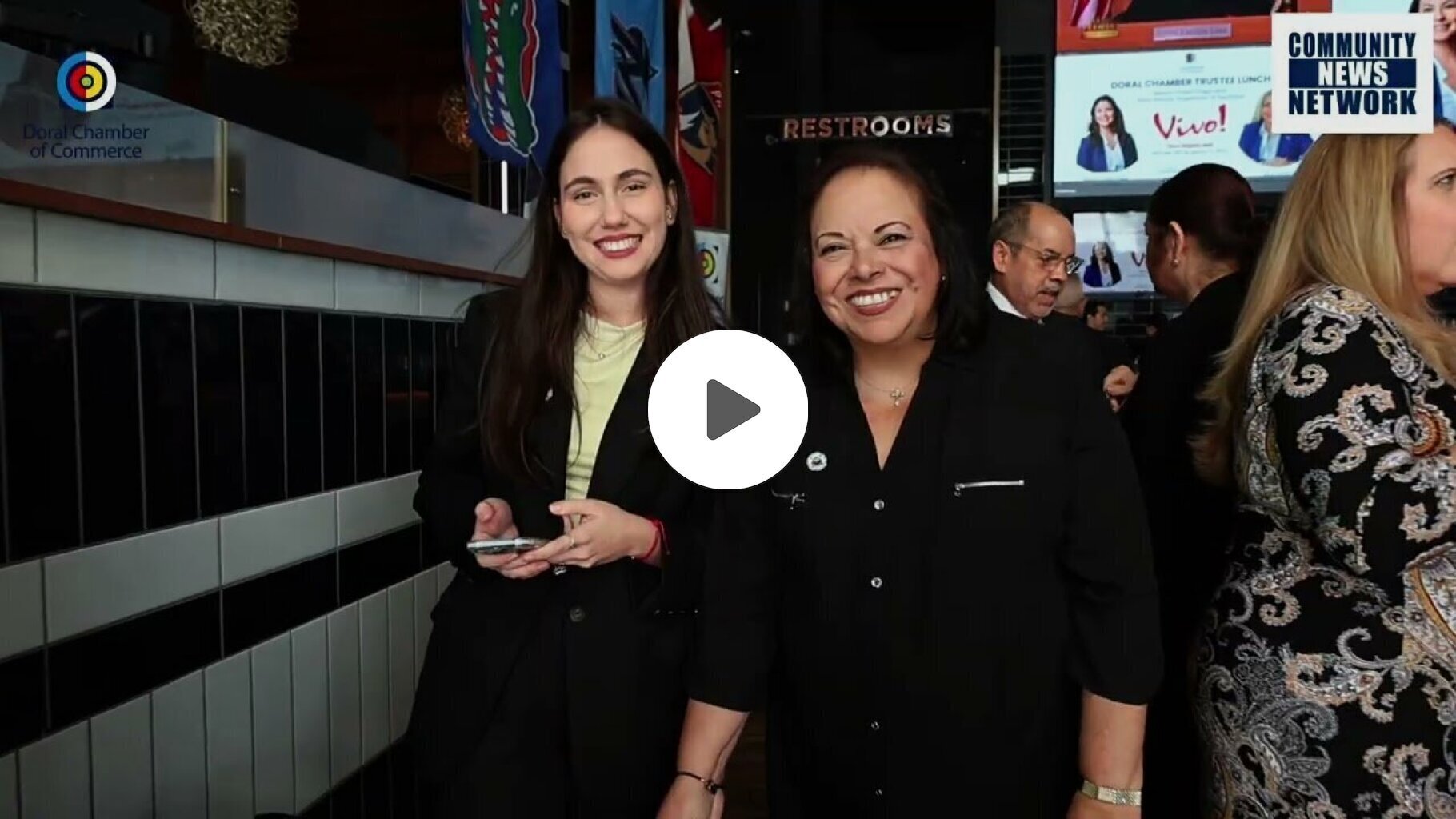 Grant Miller here at the Doral Chamber Trustee Luncheon