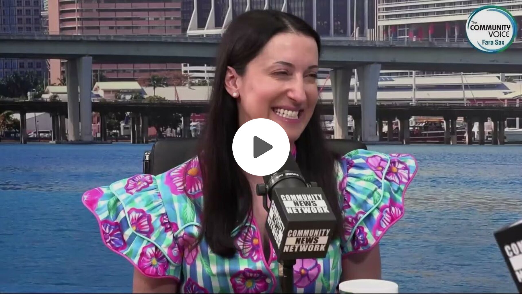 Host Fara Sax, The Community discusses fertility issues with The Jewish Fertility Foundation