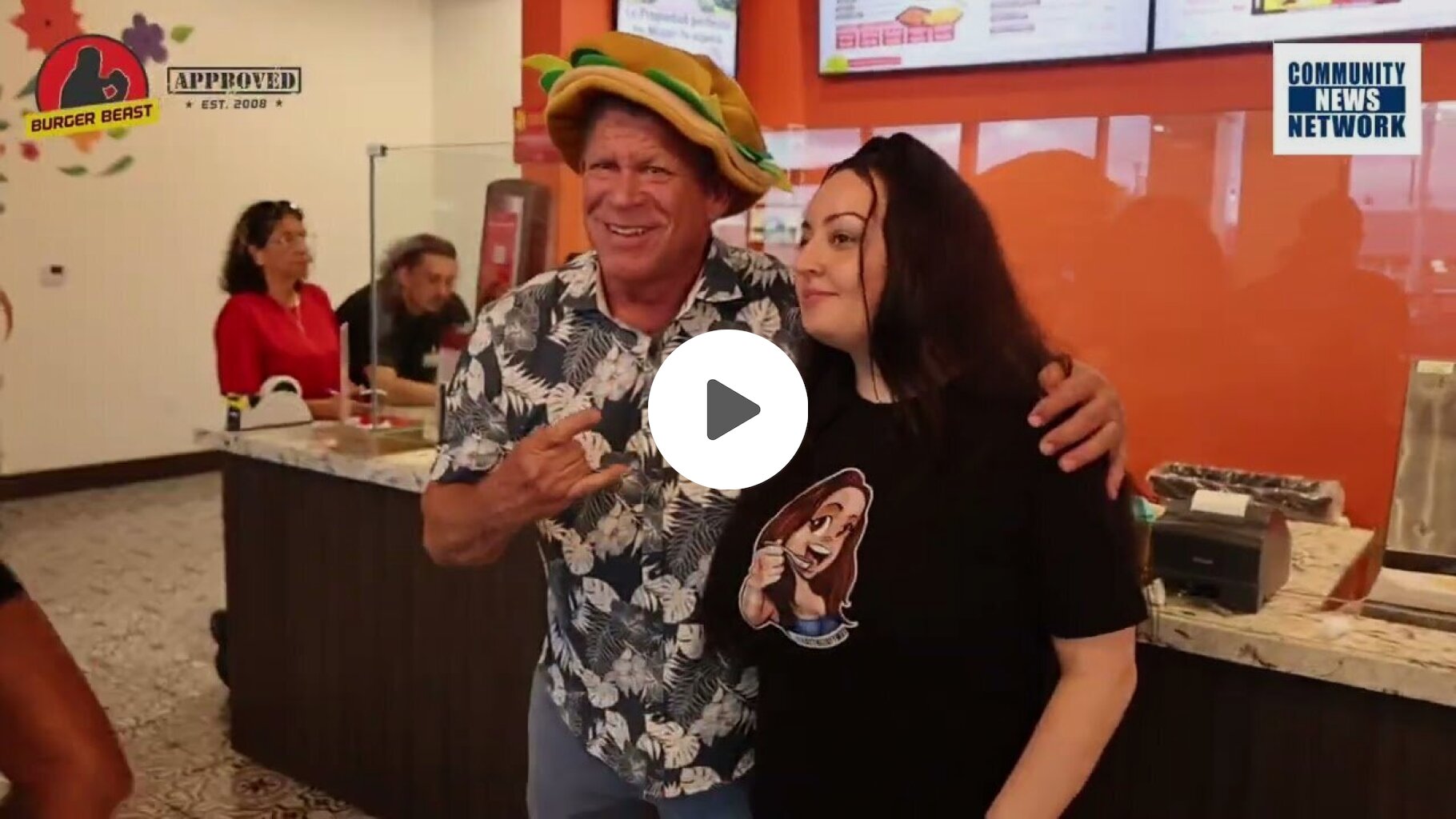 Grant Miller Joins Burger Beast for His 17th Anniversary at Pinecrest Bakery