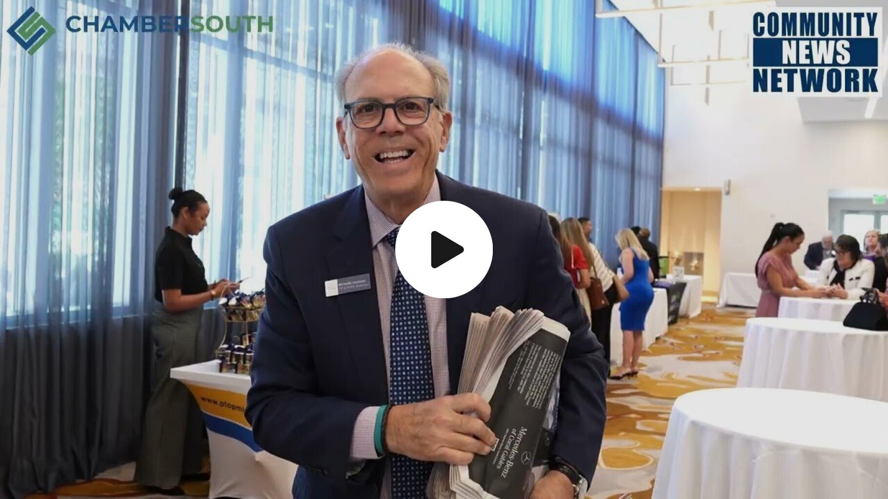 Grant Miller attends the ChamberSOUTH Business Excellence Awards Luncheon!
