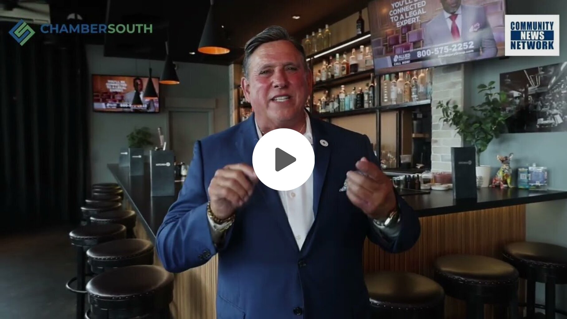 Grant Miller Here at Chamber South Luncheon at Kitchen 57: A Taste of Leadership