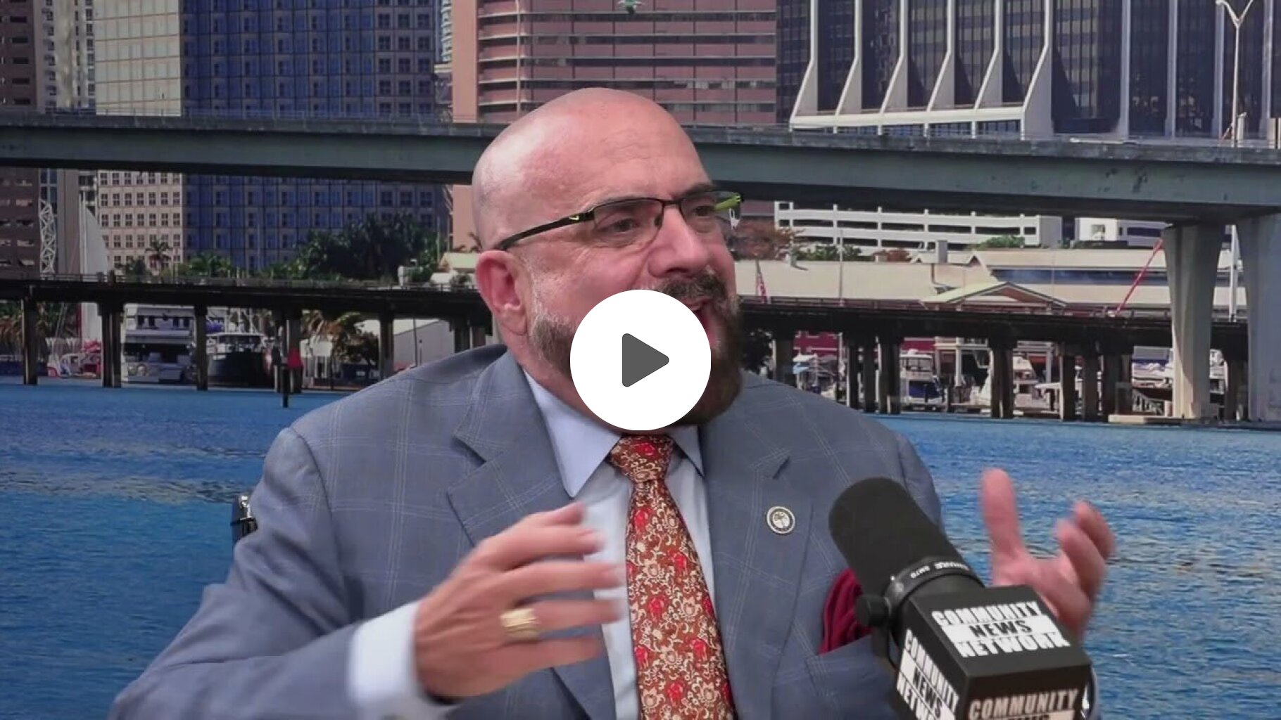 Michael Miller Meets with City of Miami District 2 Commissioner Damian Pardo