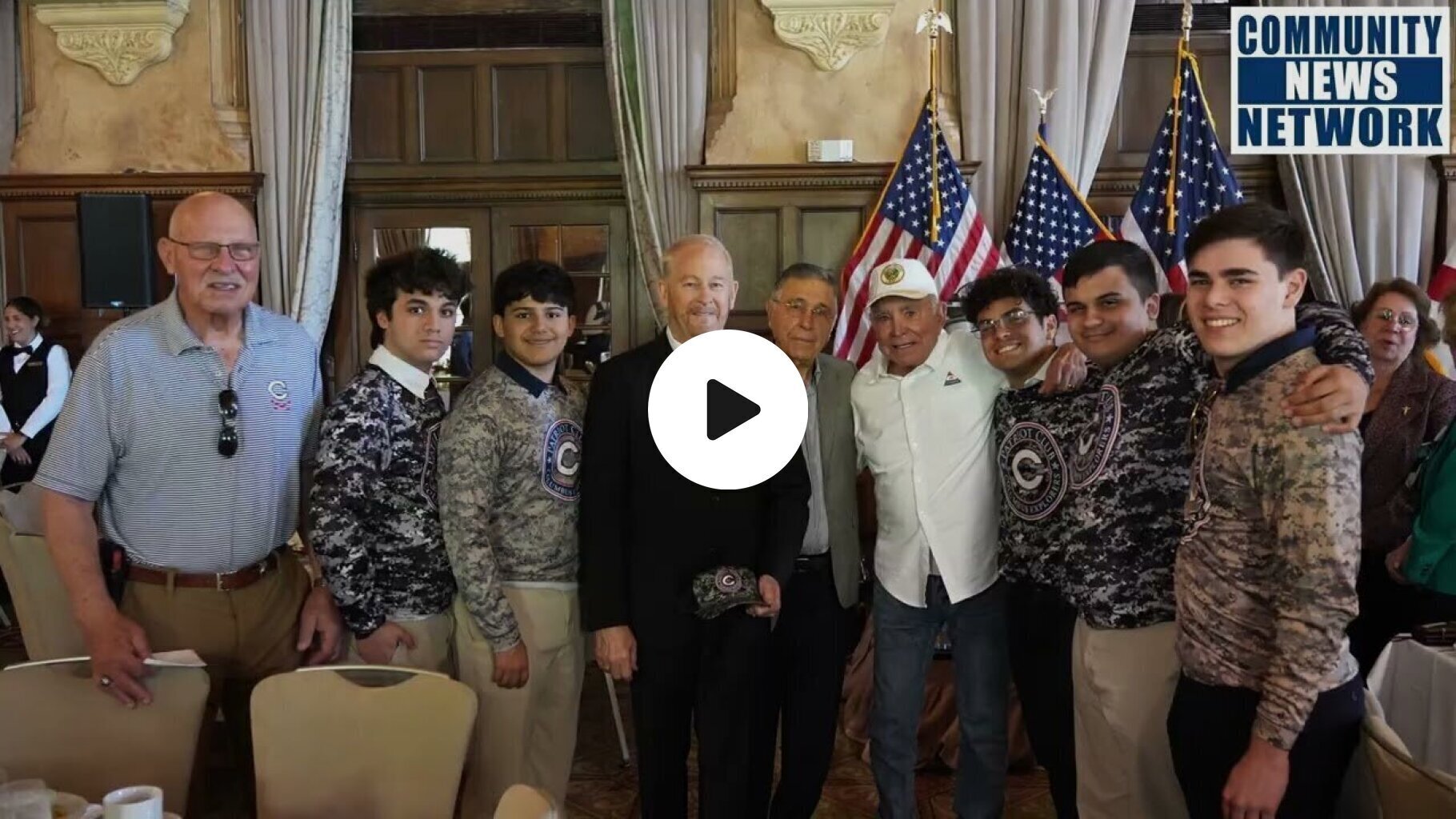 Grant Miller attends a luncheon in honor of Ron Johnson, United States Ambassador to Mexico