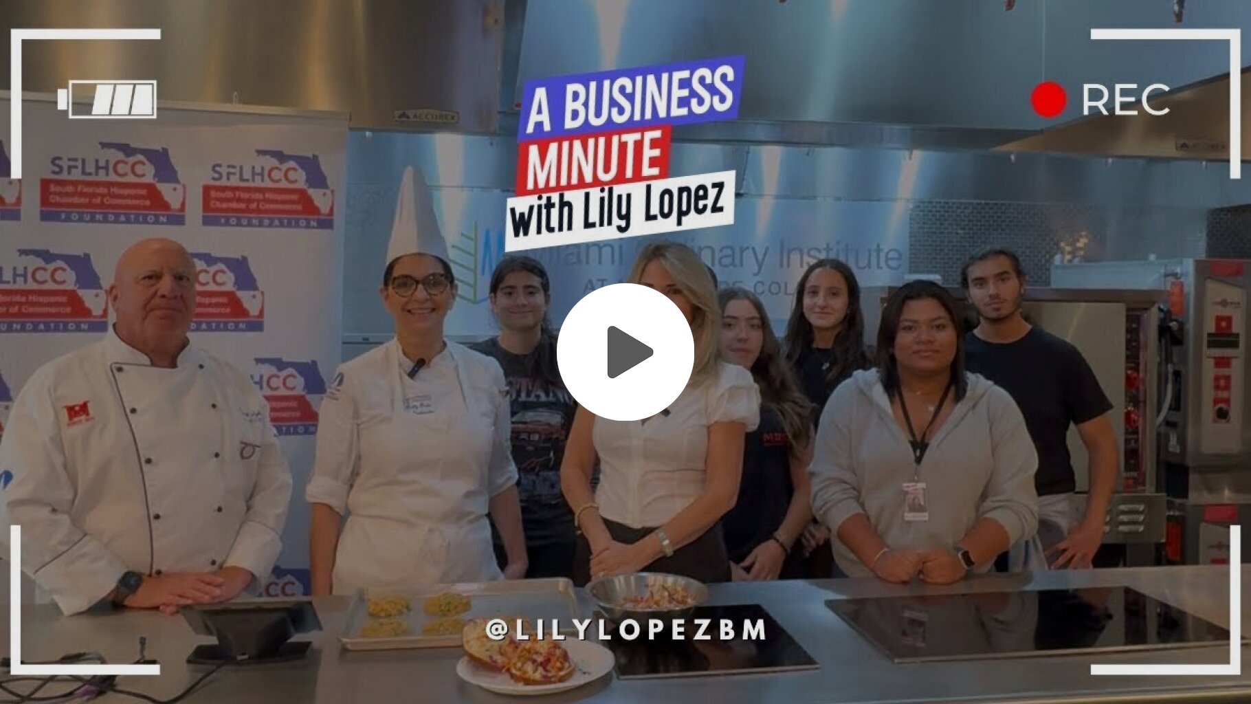 Inspiring the Next Generation of Chefs | SFLHCC Business Minute with Chef Patty & MBSH Students
