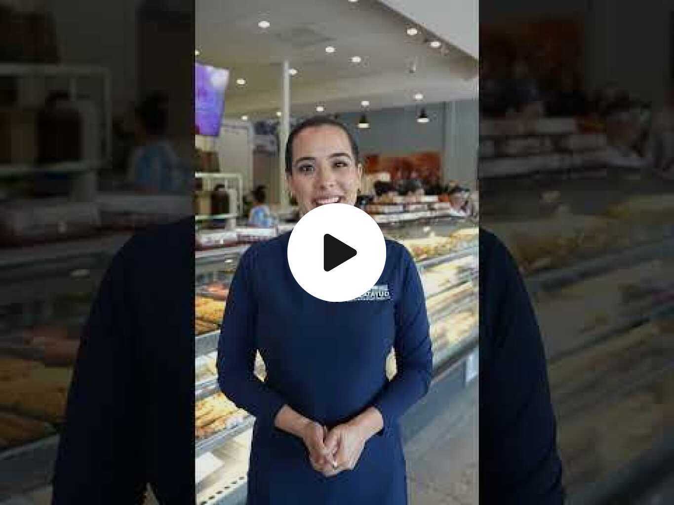 Grant Miller joins the fun at Party Cake Bakery