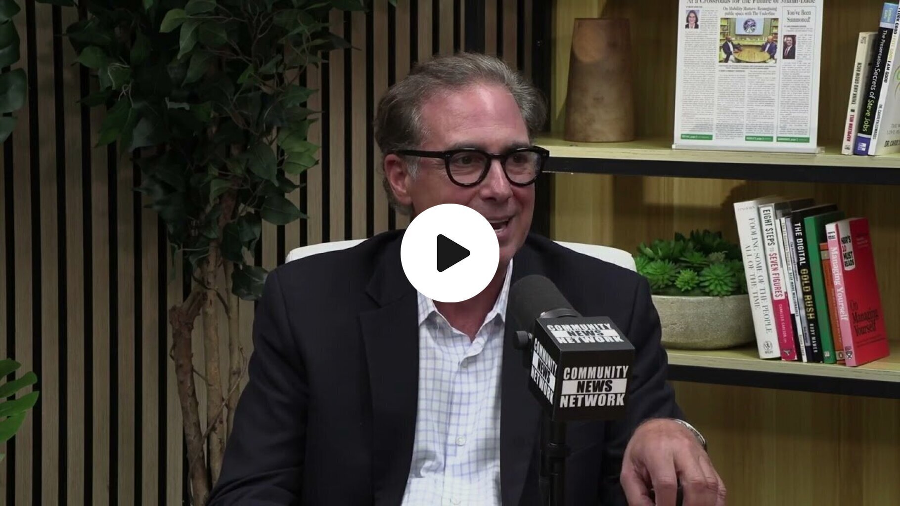 30 Years of Pinecrest | Michael Miller Meets with Pinecrest Mayor Joseph M. Corradino