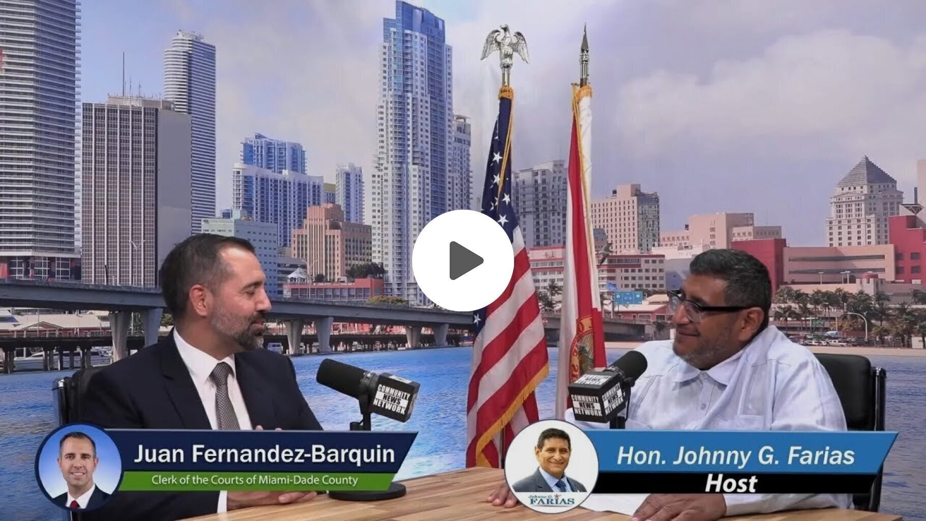 Johnny Farias Talks with Miami-Dade Clerk Juan Fernandez-Barquin | Scams & License Suspensions!