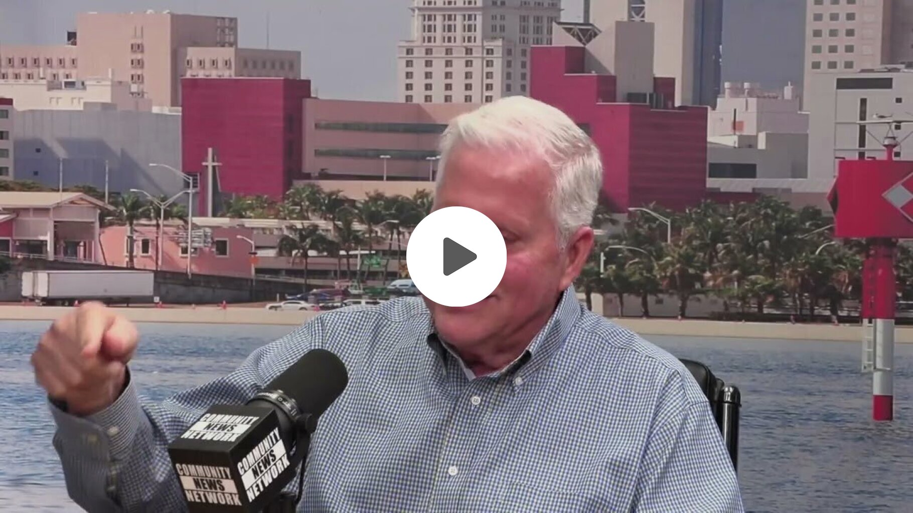 Michael Miller Meets with Chairman, Miami-Dade County Commission Anthony Rodriguez