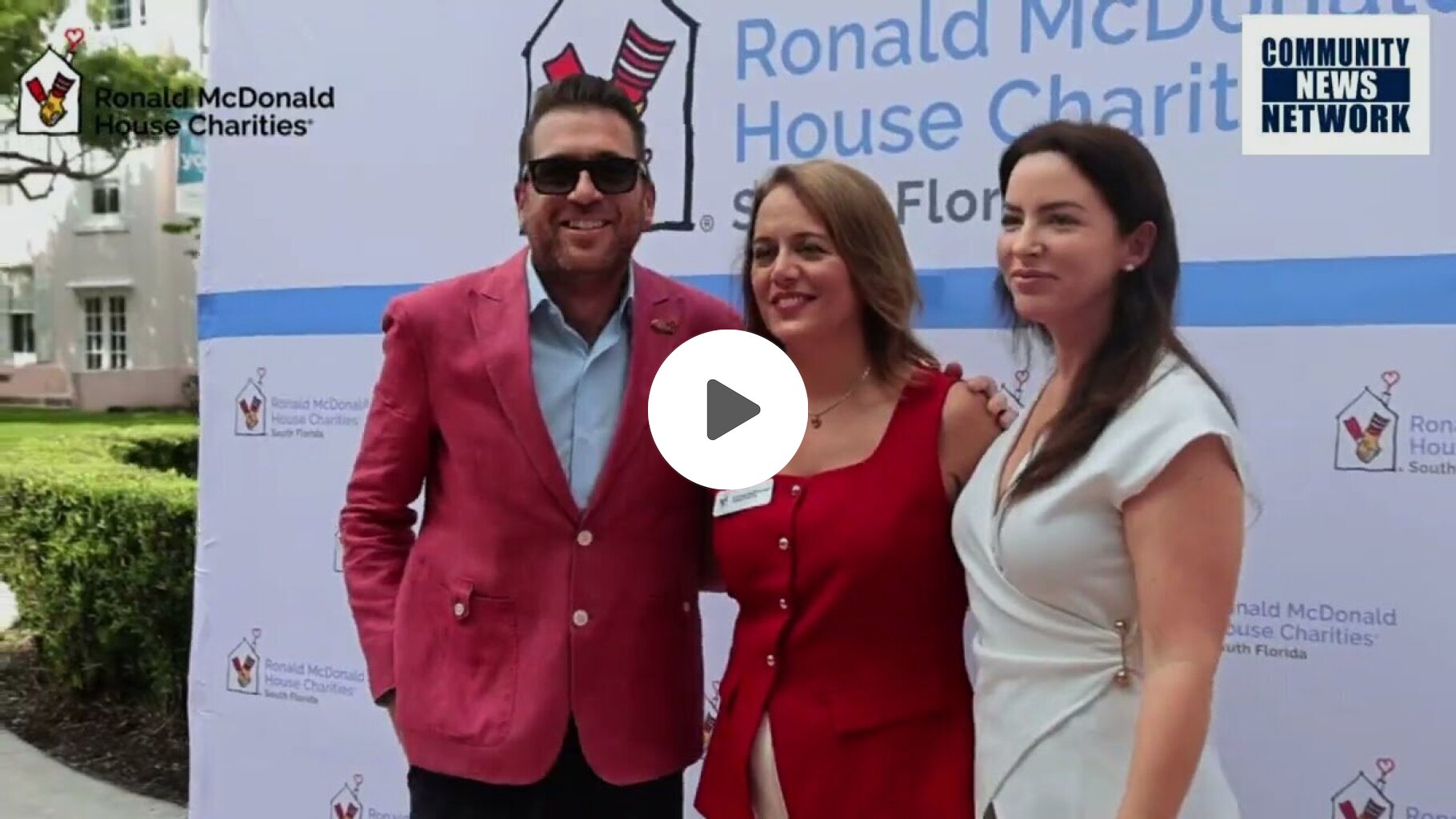 Grant Miller here at the Ronald McDonald House Groundbreaking Ceremony for “Hope Has a New Home!”