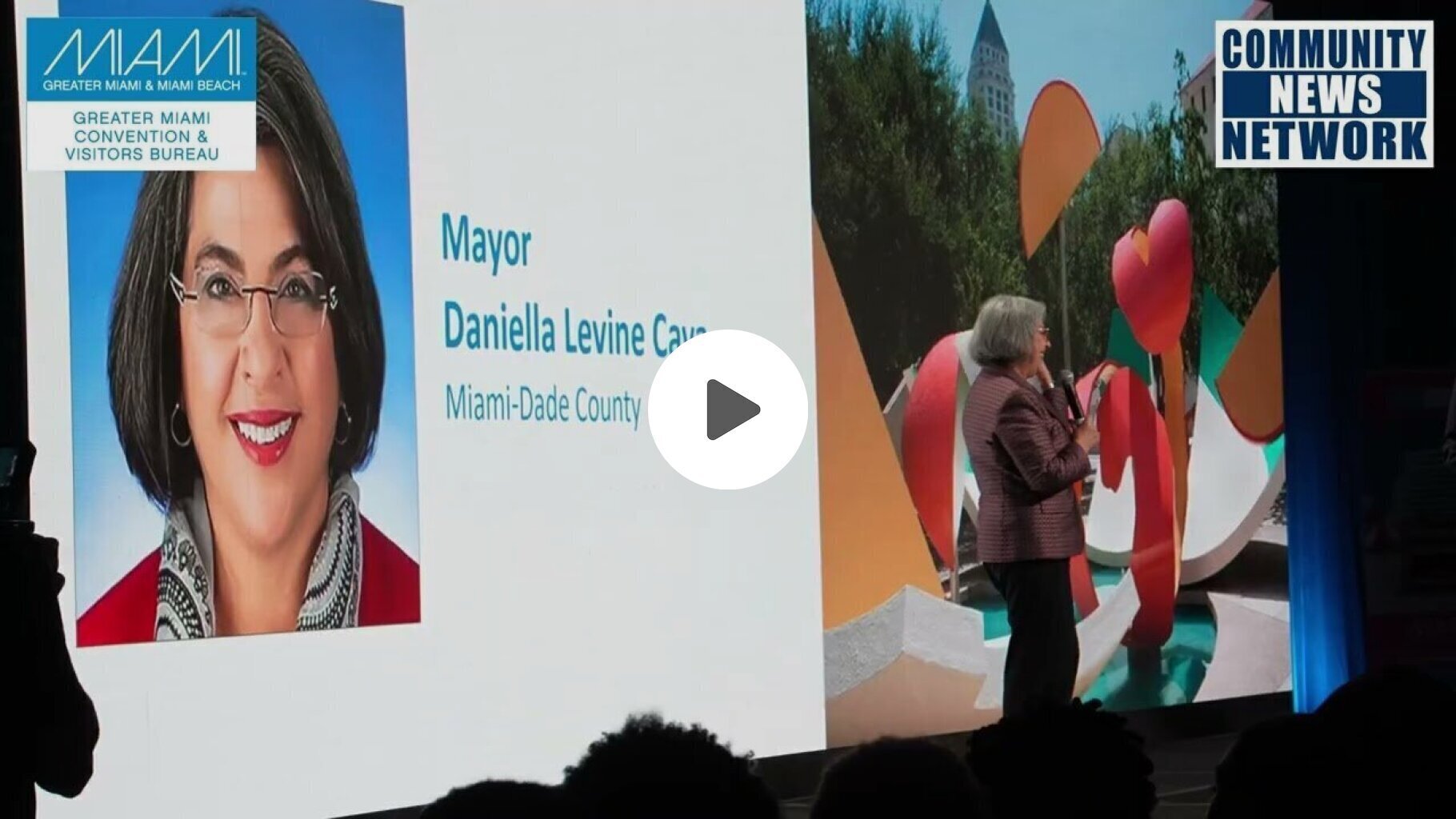 Grant Miller joins in at the Annual Meeting for the GMCVB!