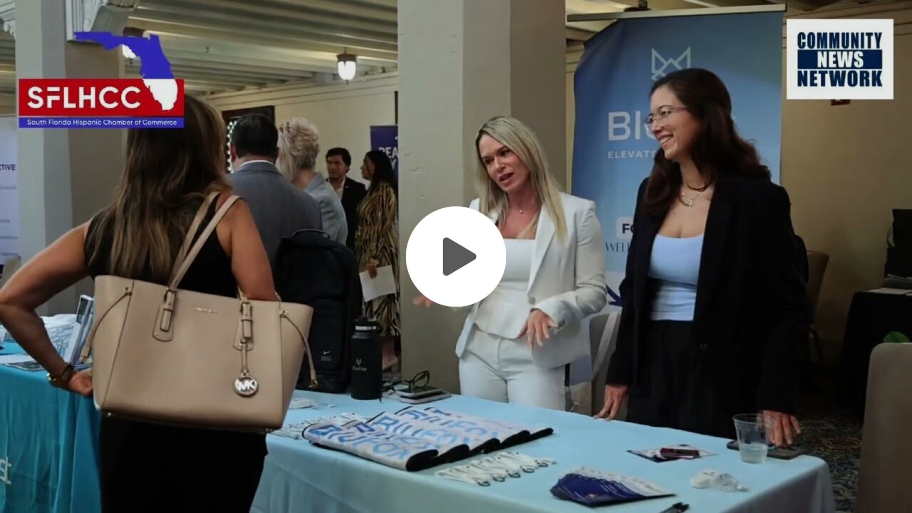 Grant Miller Here at the South Florida Hispanic Chamber of Commerce Monthly Event!