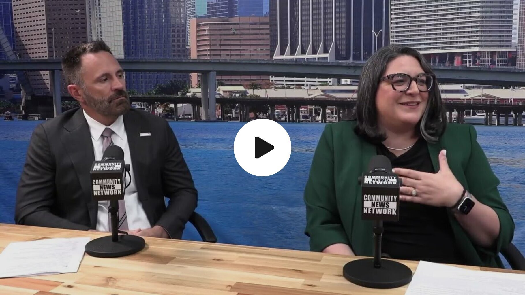 Grant Miller Talks with Legal Services of Greater Miami CEO Monica Vigues-Pitan and CAO Jeff Hearne