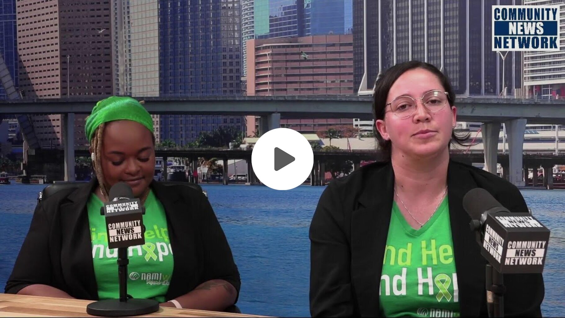 Michael Miller Speaks with Brittany Benjamin and Saliyha Webb, NAMI Miami-Dade