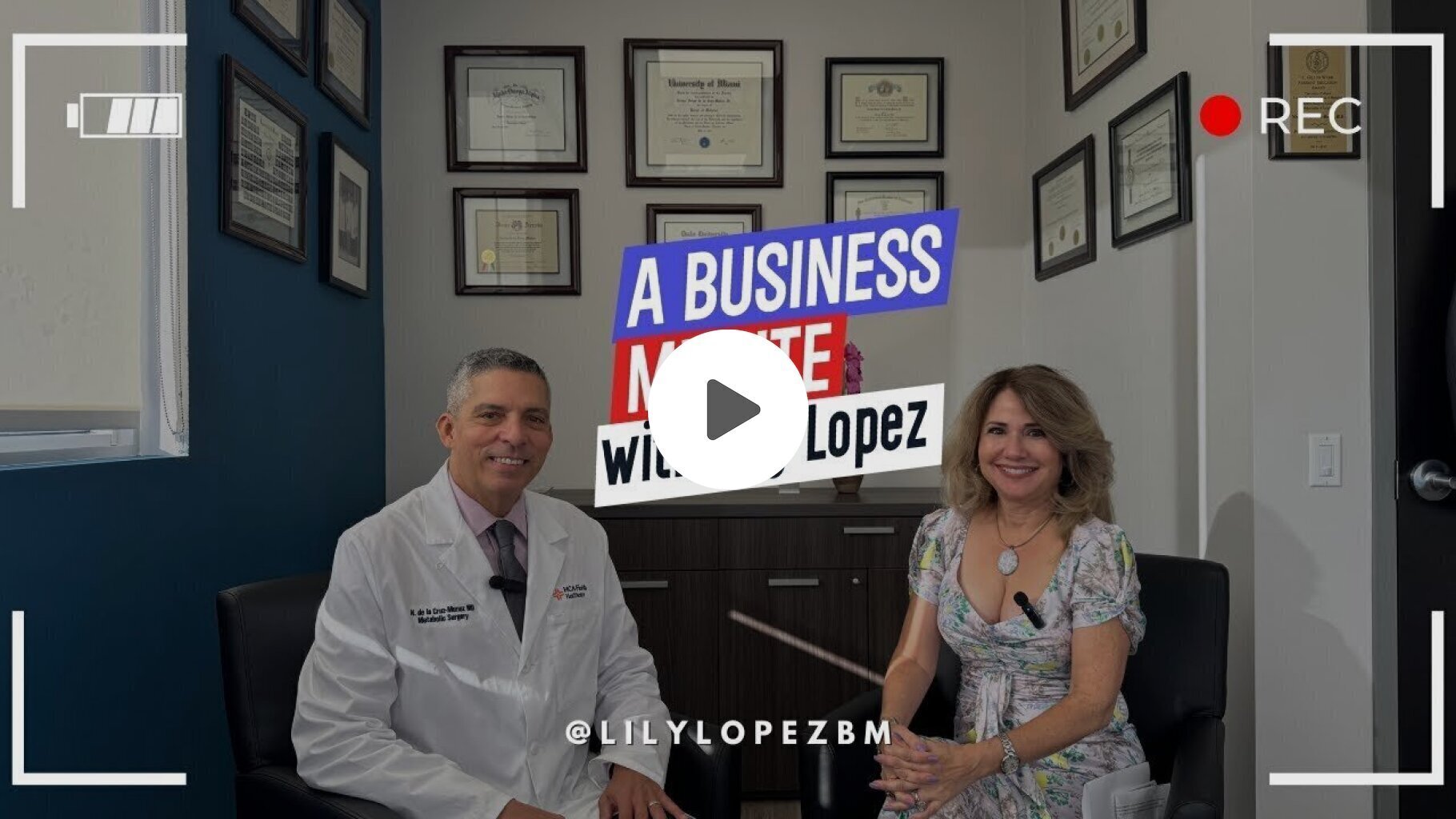 Dr. Nestor de la Cruz on the Future of Obesity Medicine | A Business Minute with Lily Lopez