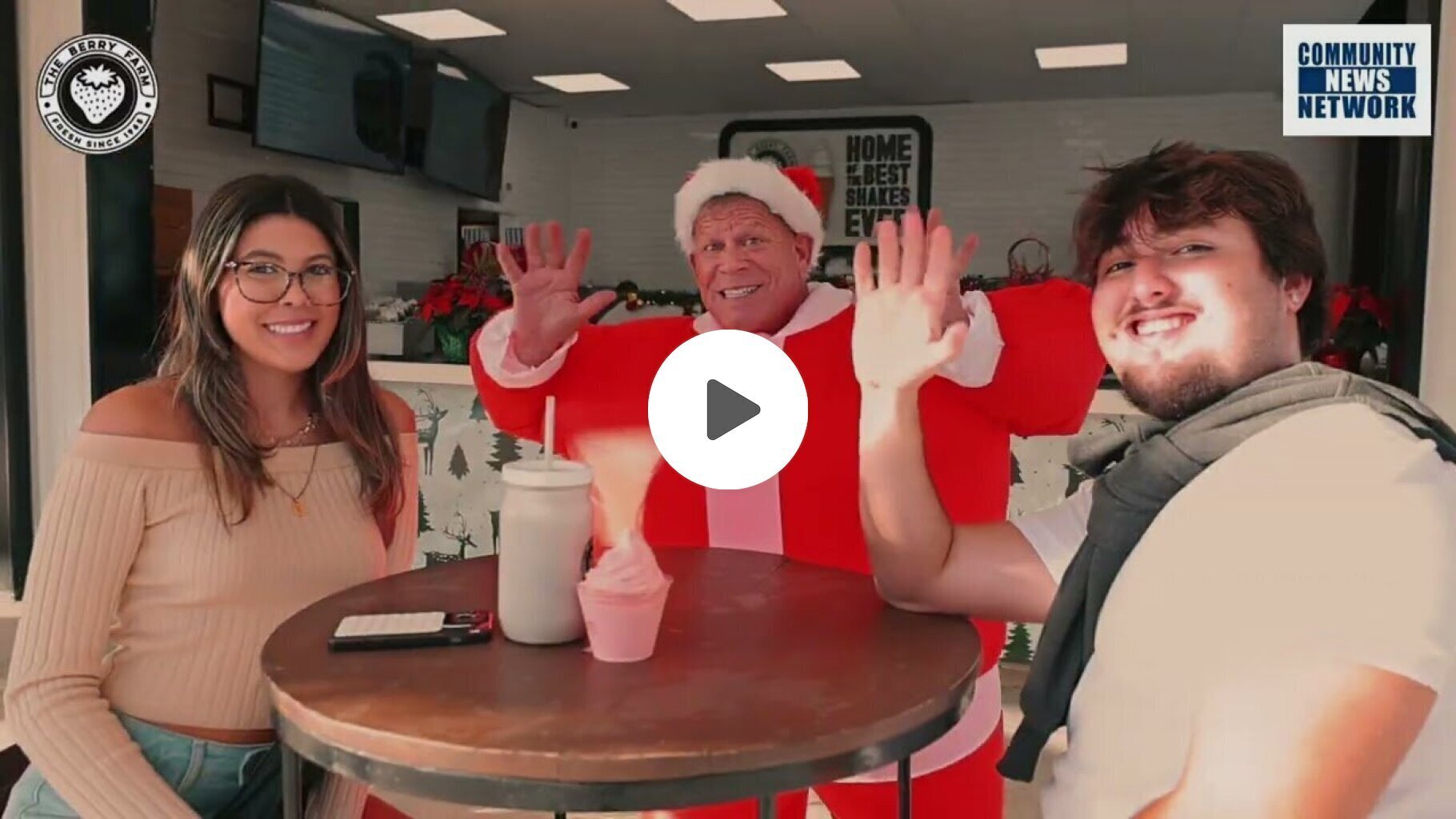 Let the Holiday Glow Begin! Grant Miller as The 6th Annual Berry Farm Christmas Festival Kicks Off