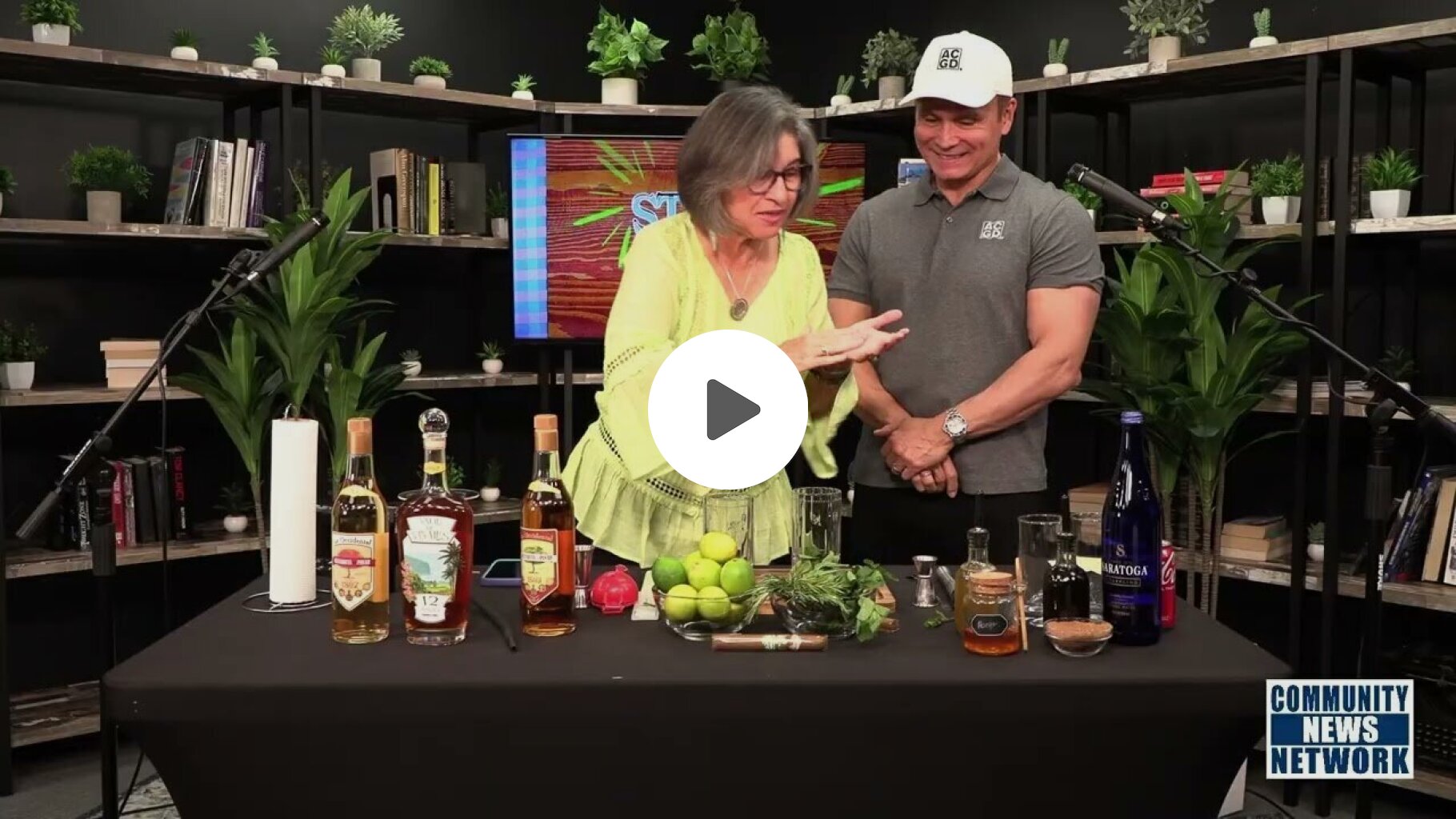 Golden Mojito Vibes! 🍹 Cooking with Queen Bee Foodie ft. Tico Casamayor | Strive 305