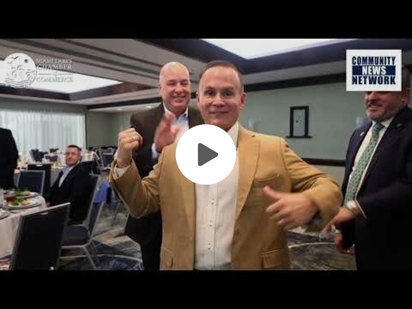 Grant Miller Here Miami Lakes Chamber of Commerce Executive Roundtable Luncheon