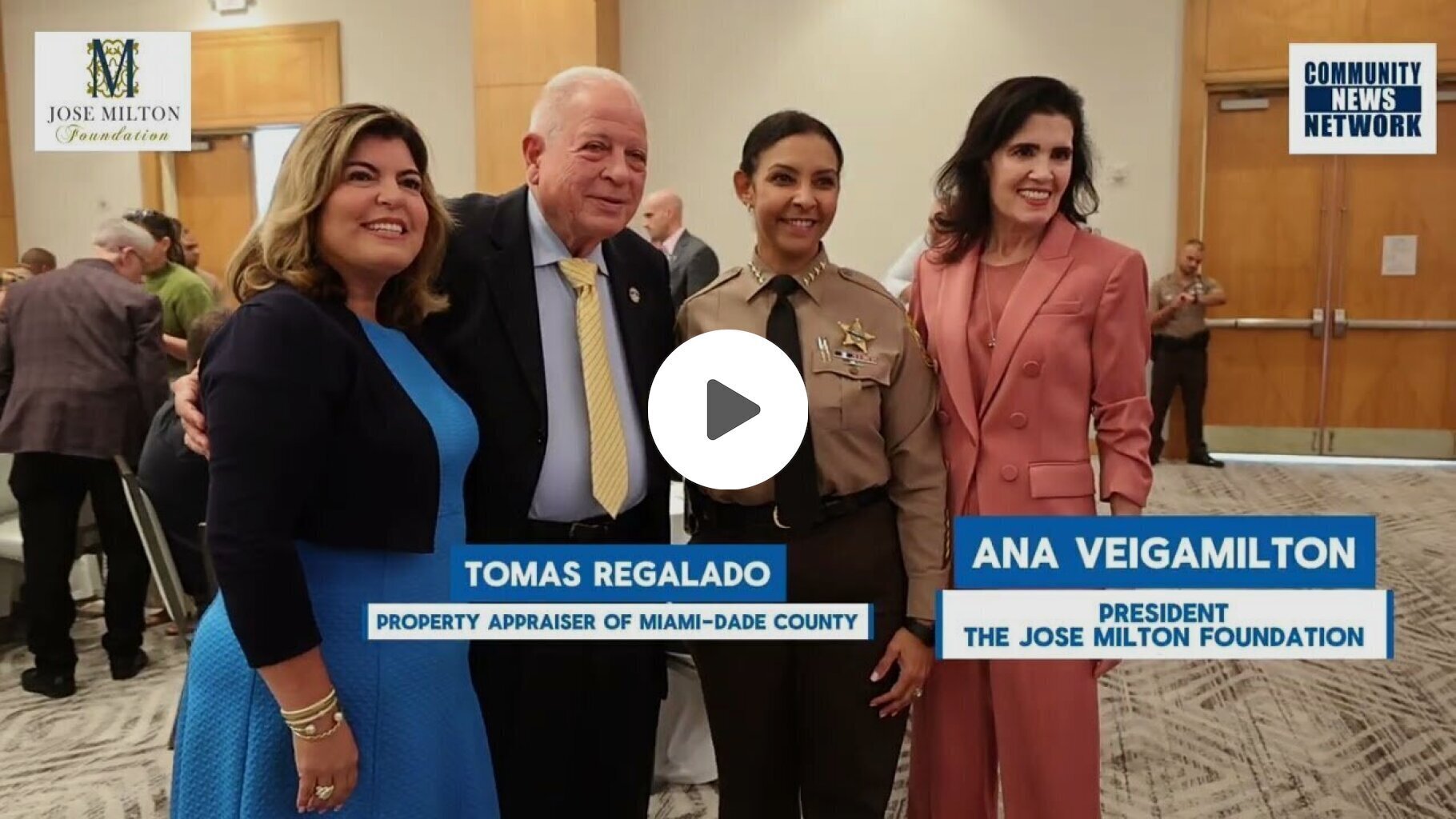 Grant Miller Here Veterans Appreciation Luncheon Hosted by the Milton Family Foundation