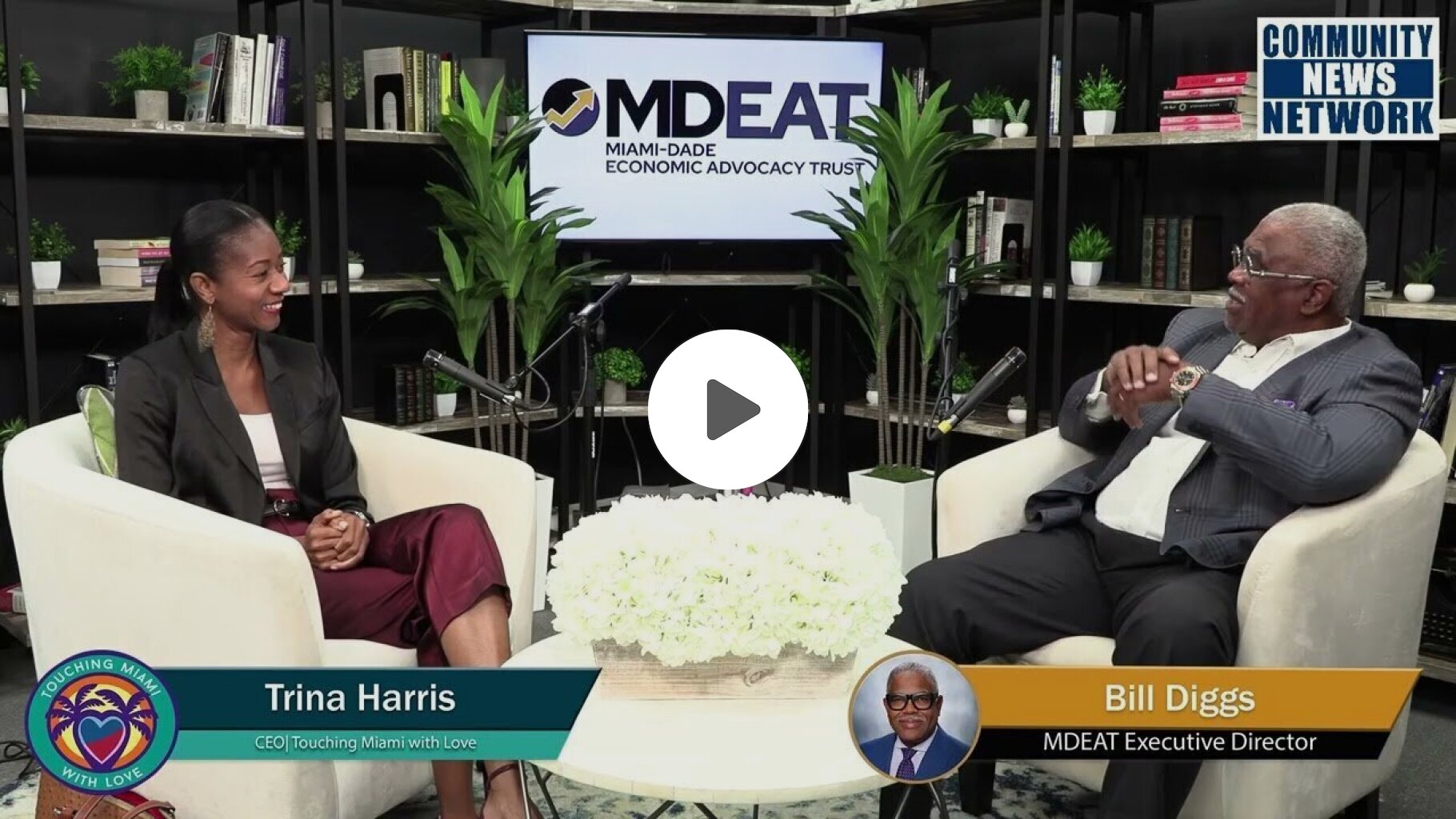 Business in Black: Host Bill Diggs speaks with Trina Harris, CEO of Touching Miami with Love