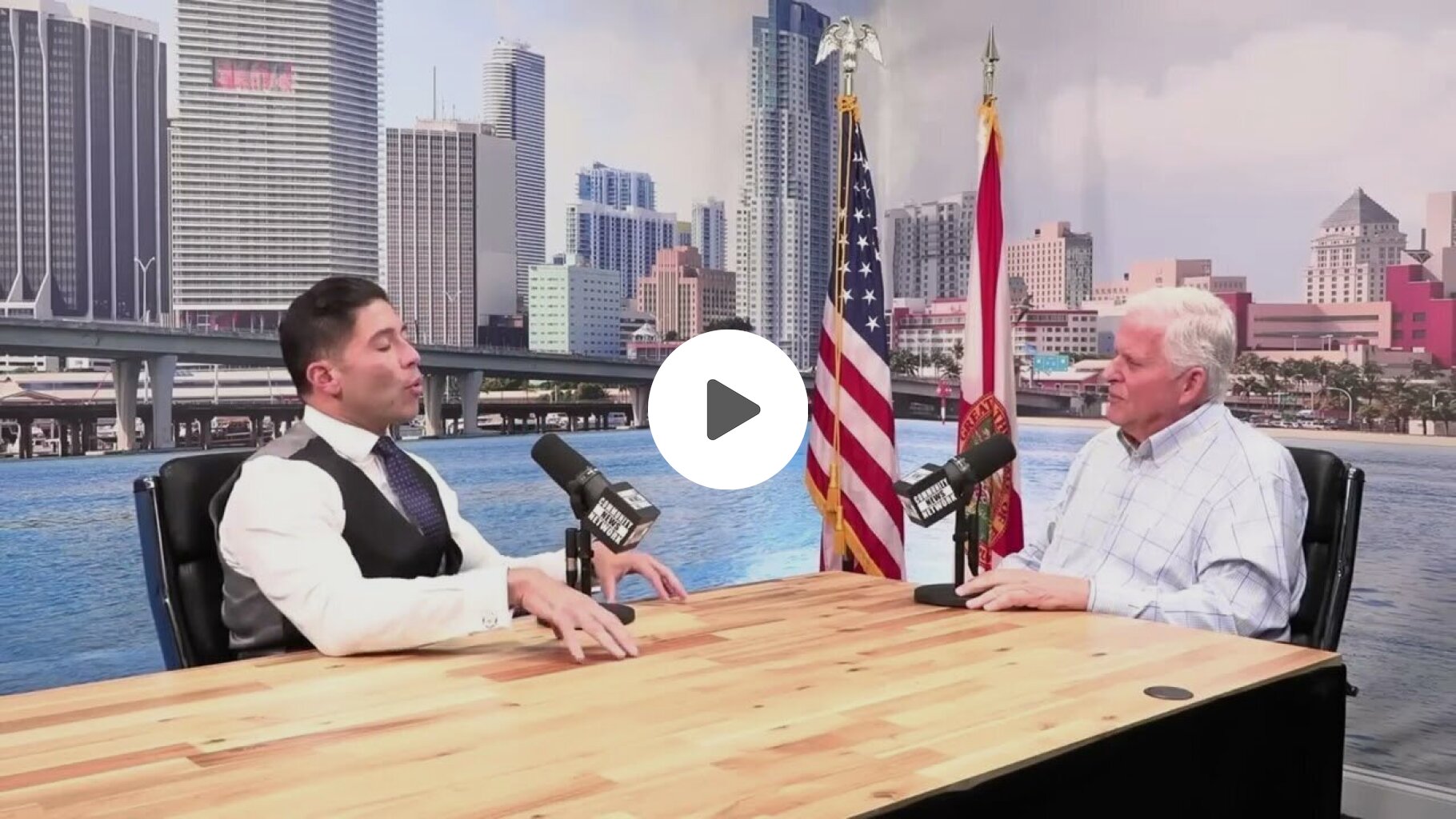 Michael Miller with Commissioner Roberto J. Gonzalez – District 11 Insights